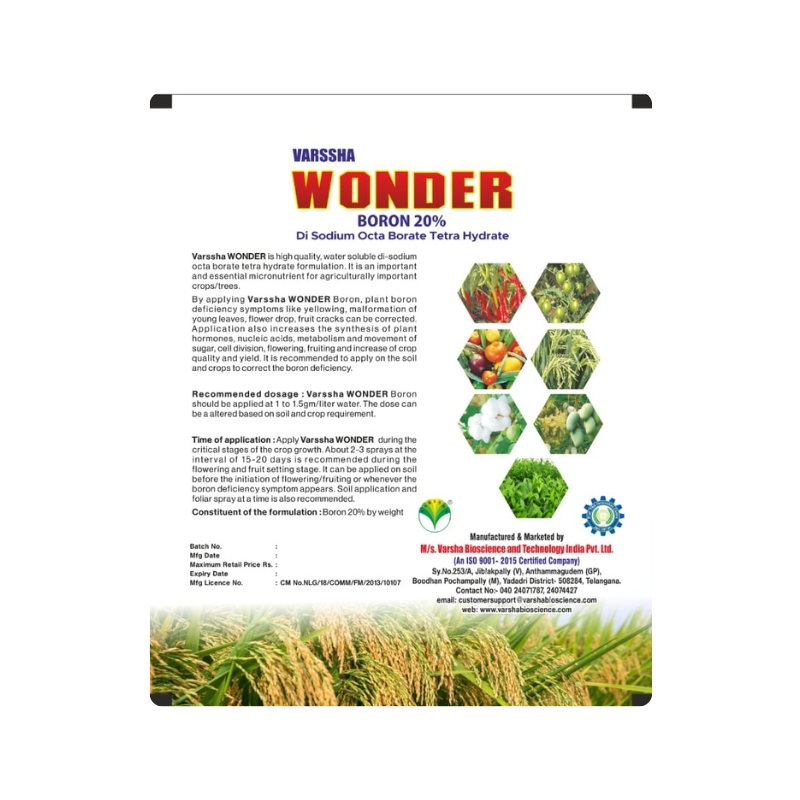 VARSHA WONDER® BORON - Micronutrient Fertilizer - Image 2